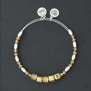 Alex and Ani Glow Beaded Swarovski Crystal Bangle